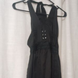 To The Max Elegant Black Halter Dress Sz 2  Dressy Soft Dress